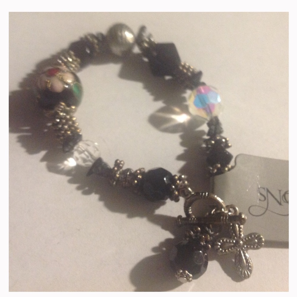Brand New Bracelet with Charm Cross